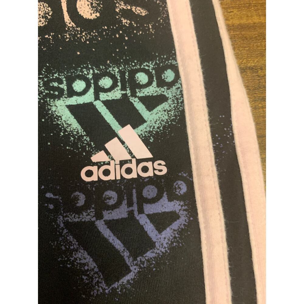 ADIDAS Girl’s Monogram Leggings / Size: 6X - Picture 4 of 10